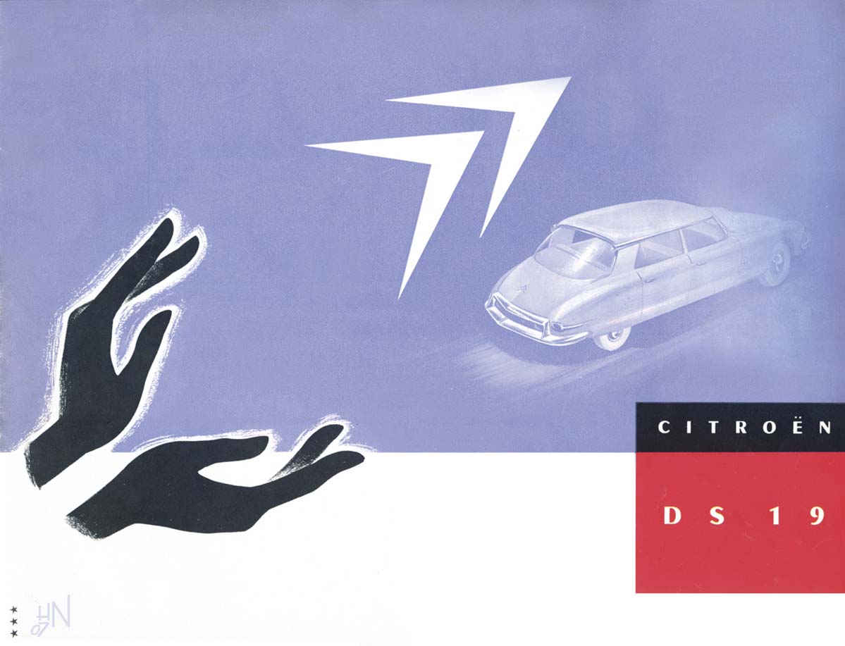 1956 Citroen DS 19 brochure